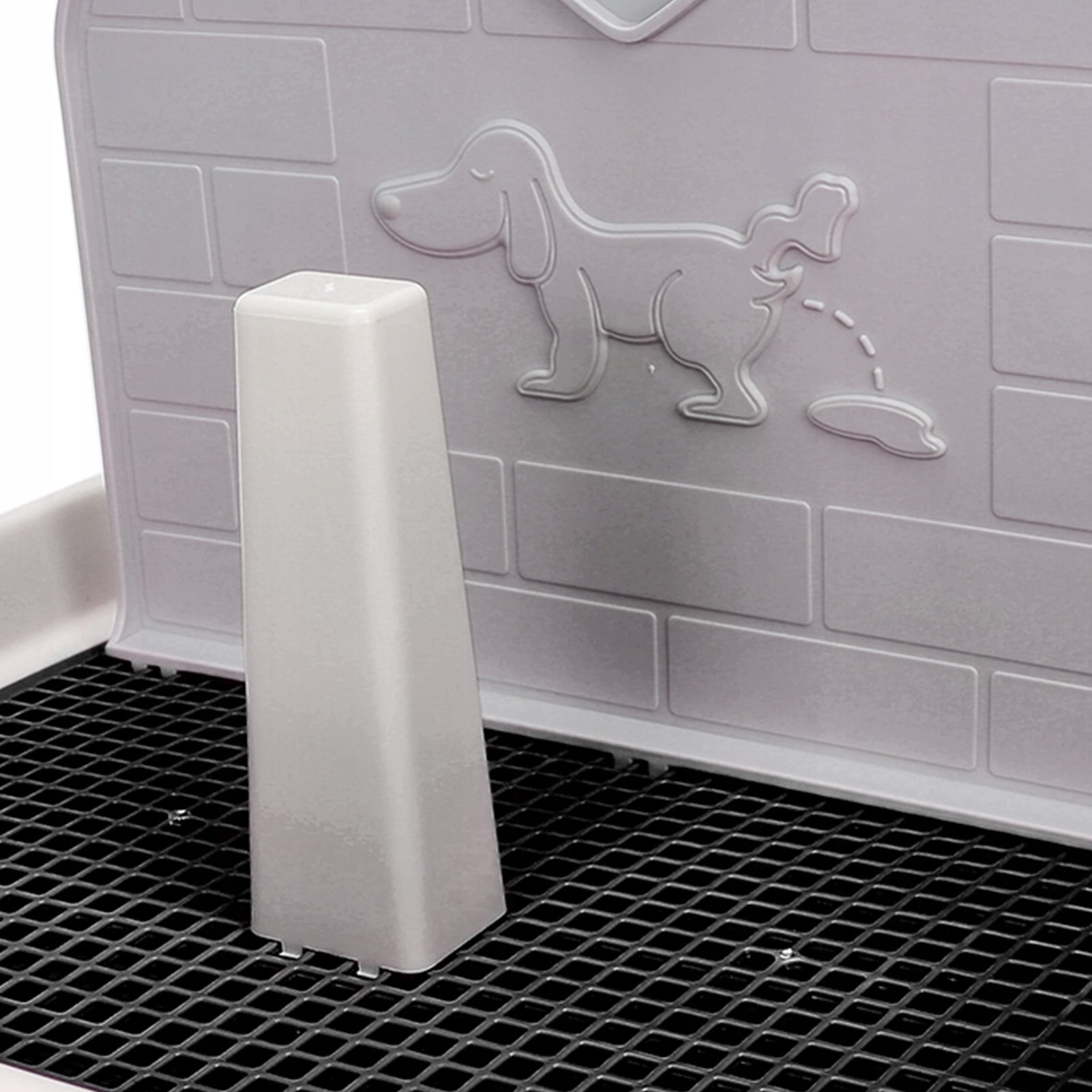 LARGE LITTER BOX DOG TOILET ARTIFICIAL 46,4 x 35,4 x 23,6 cm Color multicolor