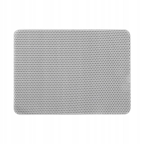 LARGE LITTER BOX MAT Double Layer Cat Pad GREY 75x55