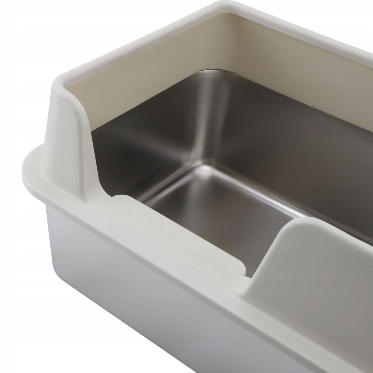 LARGE LITTER BOX STAINLESS STEEL FOR CAT WITH FRAME Manufacturer code 24002481188
