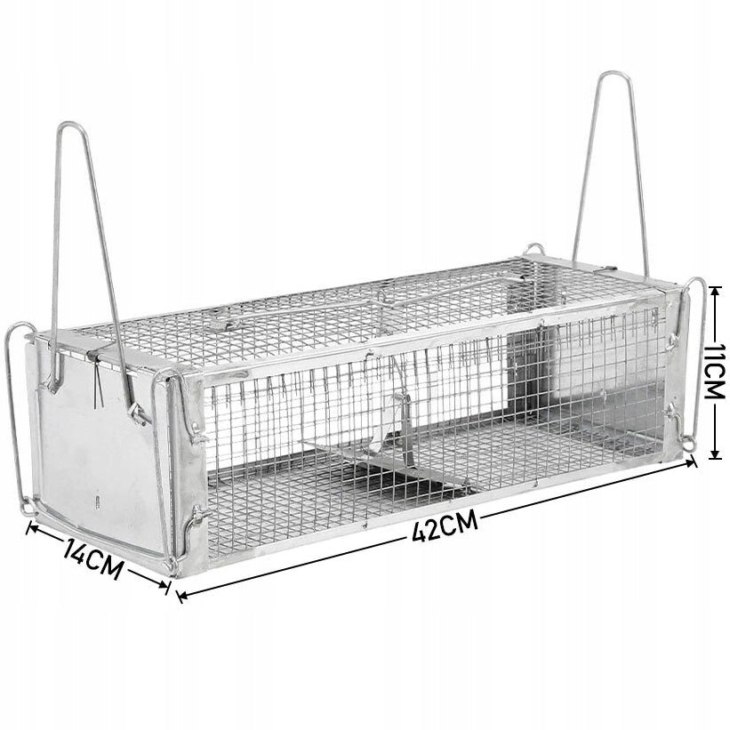LARGE LIVETRAP FOR MICE RATS OTTERS WEASELS MARTENS TRAP HUMANITARIAN PAW Brand JohnGreen