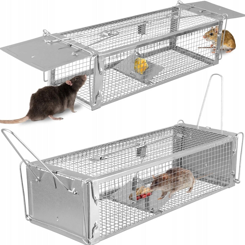 LARGE LIVETRAP FOR MICE RATS OTTERS WEASELS MARTENS TRAP HUMANITARIAN PAW