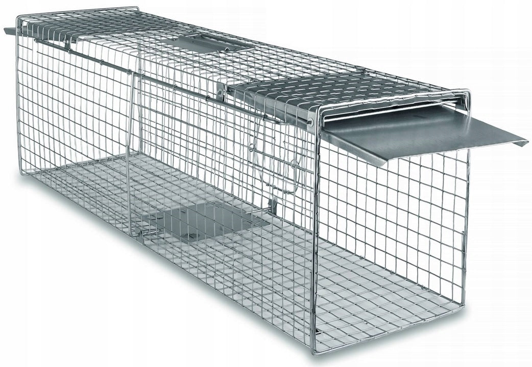 LARGE LIVETRAP TRAP FOR MARTENS, RATS, MINKS, COWARDS, CATS, GRACES, PL Brand Zielona Łapka