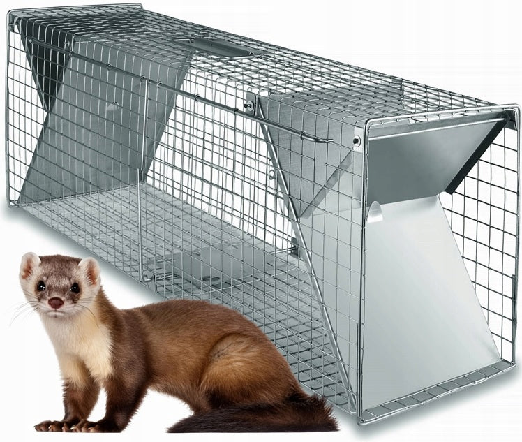 LARGE LIVETRAP TRAP FOR MARTENS, RATS, MINKS, COWARDS, CATS, GRACES, PL Manufacturer code s.80.20.27.2