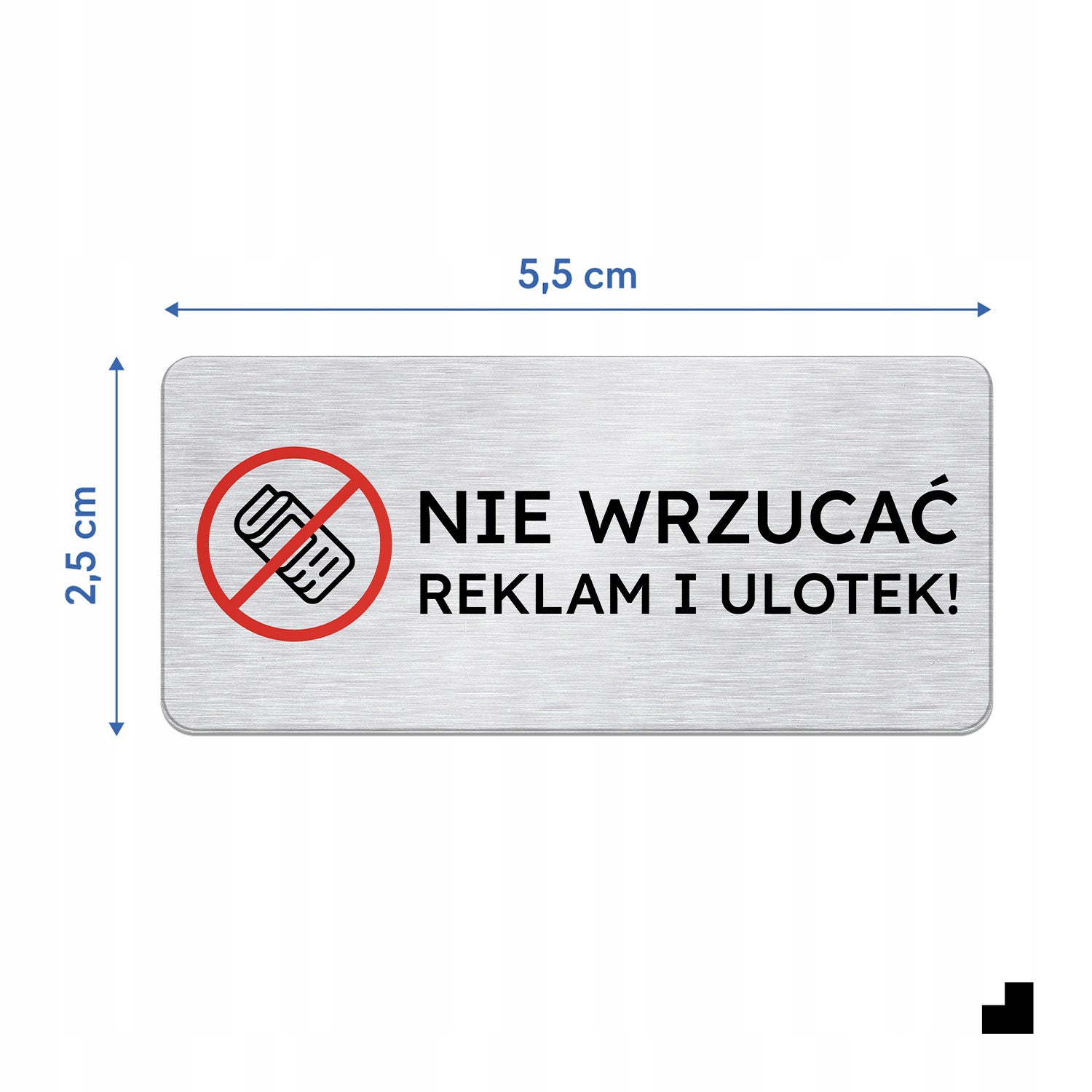 LARGE MAILBOX FOR LETTERS | FOR GATE FENCE | ANTHRACITE RAL 7016 Product width 37 cm