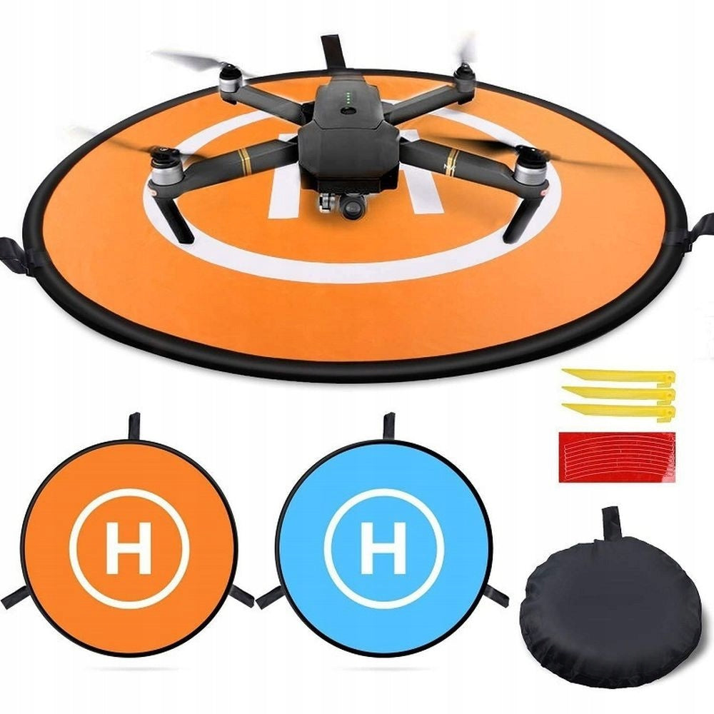 LARGE MAT LANDING PAD FOR DRONE 75CM FLUORESCENT