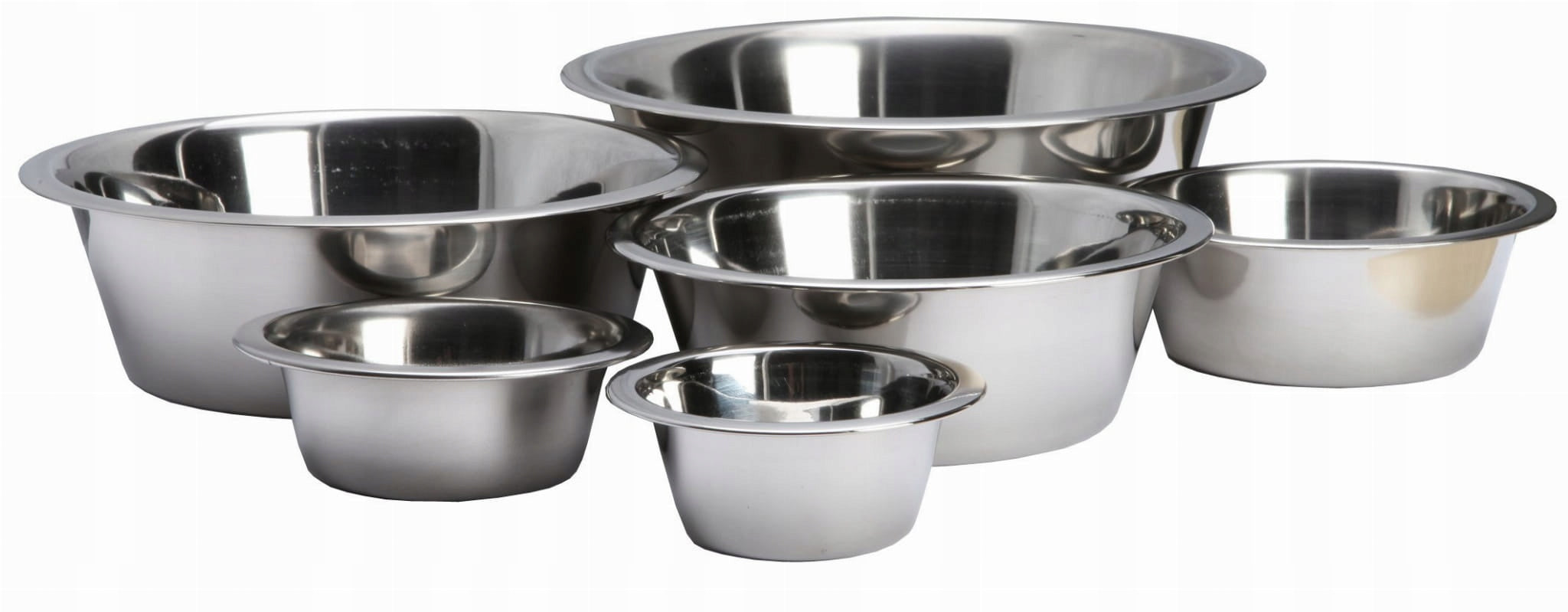 LARGE METAL DOG BOWL STAINLESS STEEL 1,8L Brand Lupipets