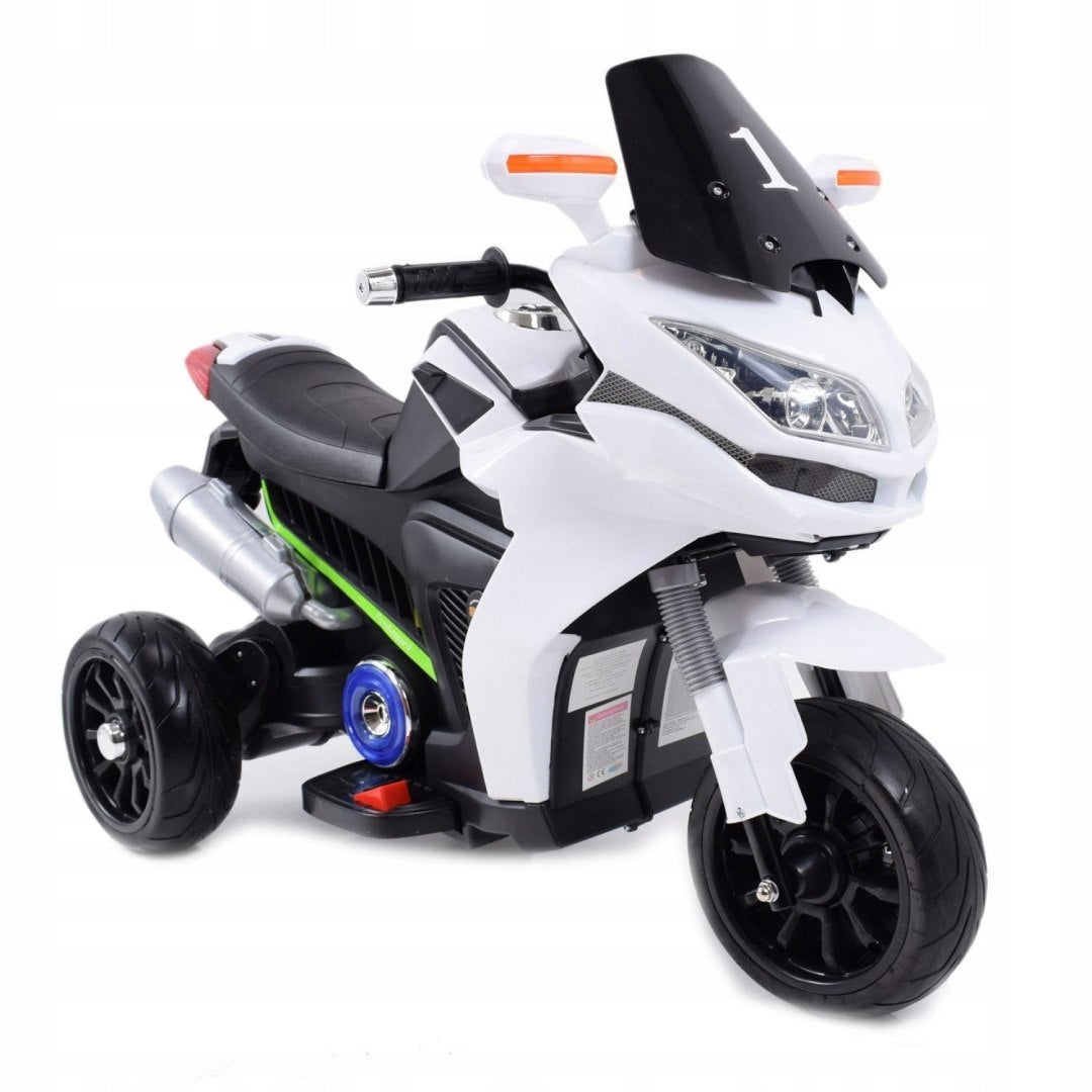 LARGE MOTOR RACER WITH EXHAUST SIMULATION, SOFT WHEELS STRONG 2 EXCLUSIVE/628