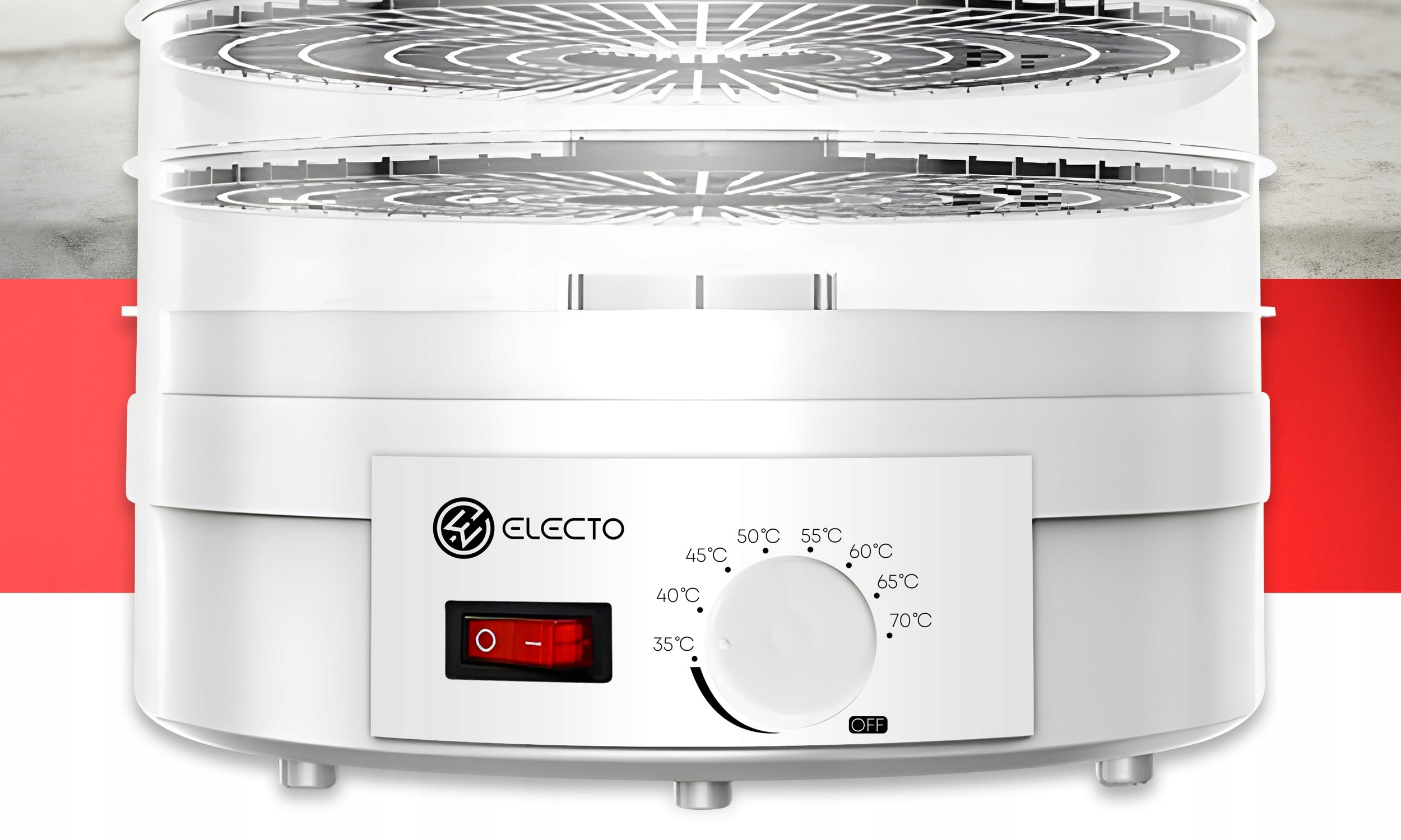LARGE MUSHROOM DRYER FOOD FRUIT HERBS 500W + TEMPERATURE CONTROL Brand Electo