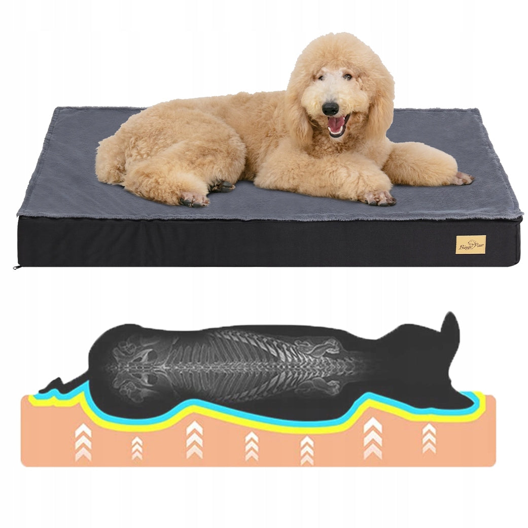 LARGE ORTHOPEDIC BED DOG BED 120x75CM