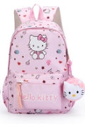 LARGE PINK SCHOOL BACKPACK SATCHEL A4 KITTEN HELLO KITTY EAN (GTIN) 8712645292086