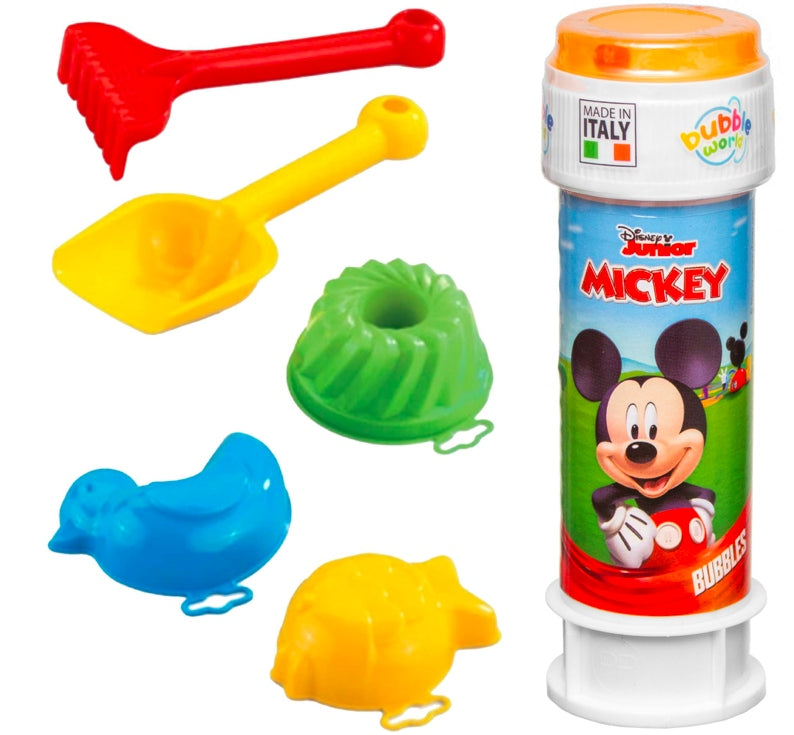 LARGE PLASTIC SANDBOX FOLDING DIFFERENT COLORS + SOAP BUBBLE TOYS Kid's age 12＋ months
