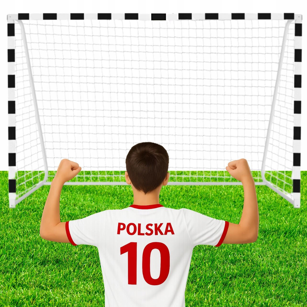 LARGE PORTABLE METAL GOAL XXL FOOTBALL TRAINING CHILDREN 300x200 cm Manufacturer code 5246