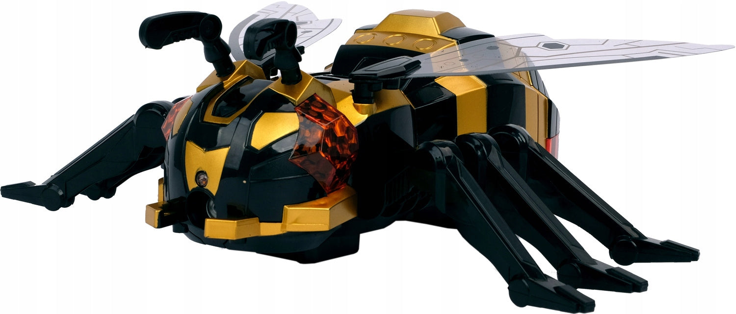 LARGE REMOTE CONTROLLED Bee SPRAYS MIST LED PILOT R/C Spider Kid's age 8＋ years