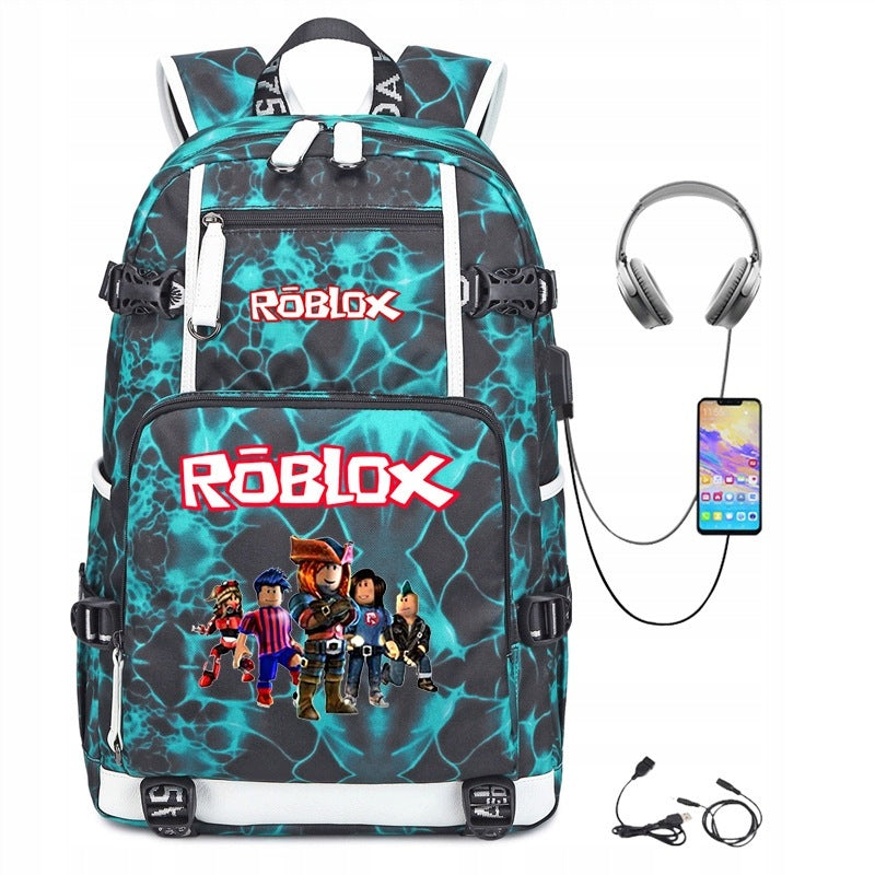 LARGE ROBLOX BACKPACK WATERPROOF DESIGNS Best gift of all. Manufacturer code WL888888888