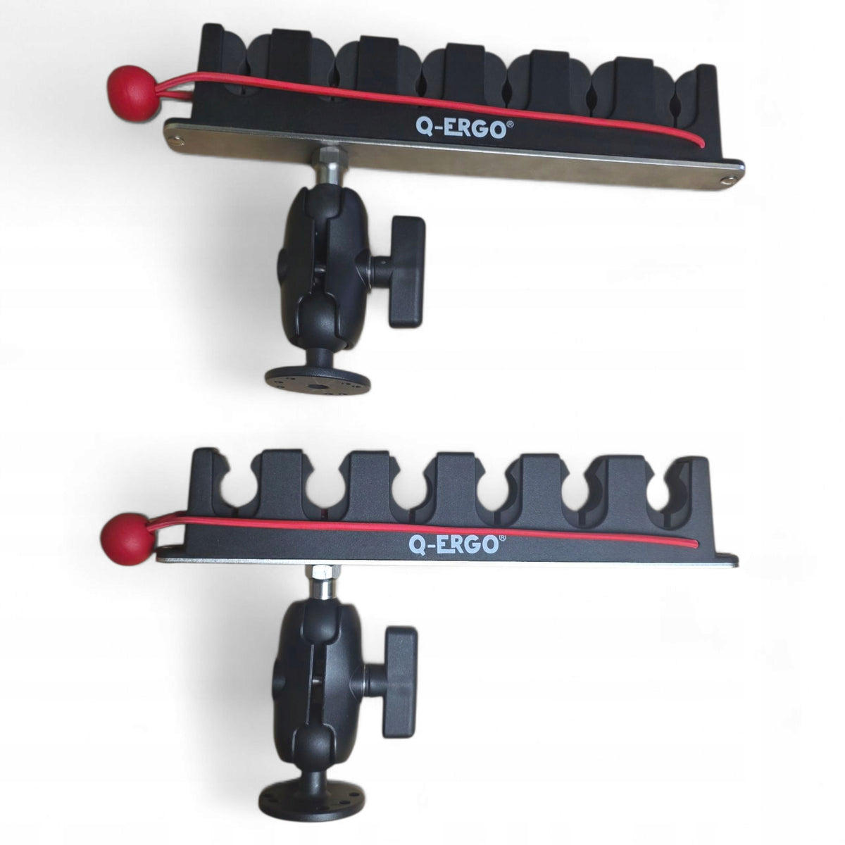 LARGE ROD COMB HOLDERS 1,5"9cm FOR BOAT PONTOON BASE ROUND