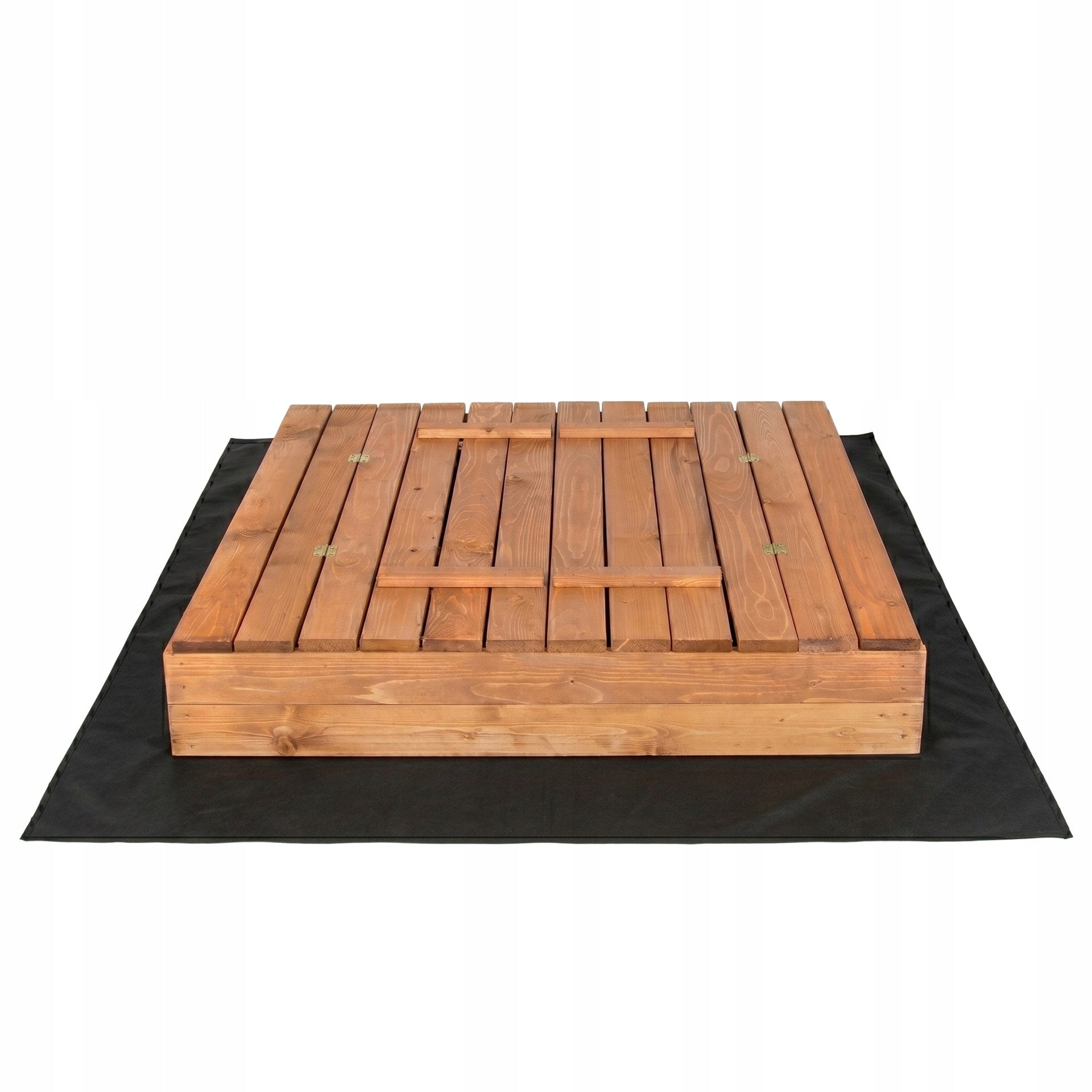 LARGE SANDBOX CLOSED WOODEN IMPREGNATED 120cm PREMIUM FOLDING Character/Title none
