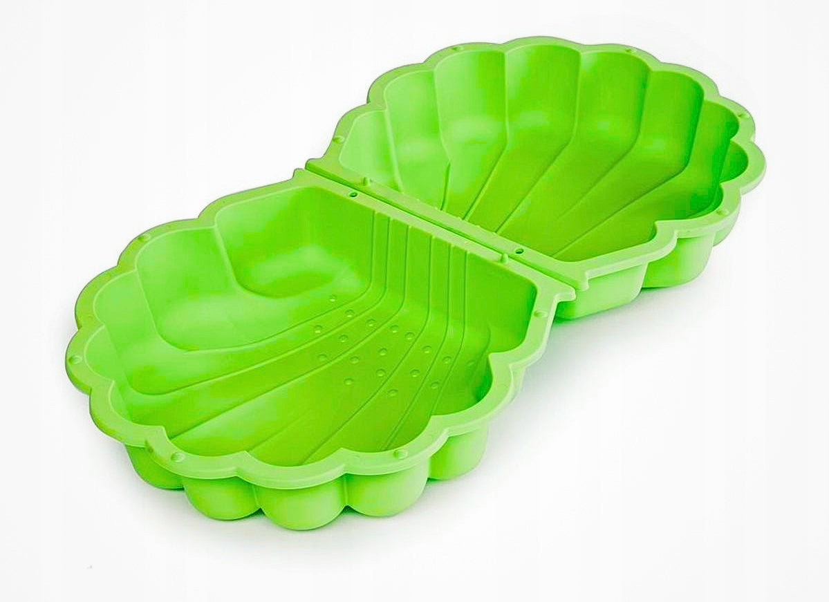 LARGE SANDBOX PLASTIC SHELL 120kg Durable Pool 2in1 Brand SandTropic