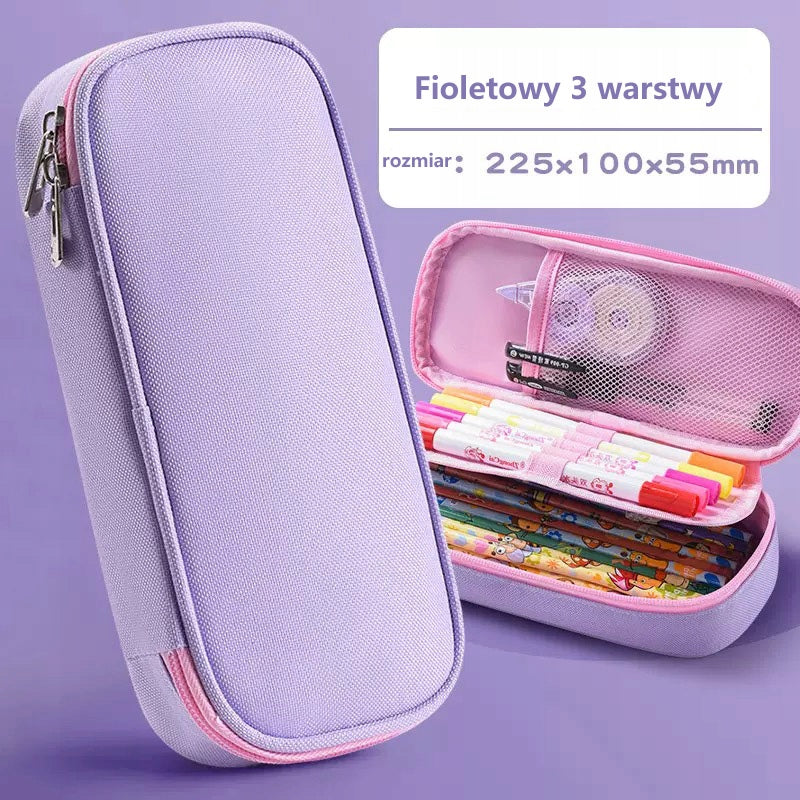 LARGE SCHOOL BACKPACK YOUTH CAPACIOUS SATCHEL PENCIL CASE FOR SCHOOL CLASS 4-6 Brand no brand