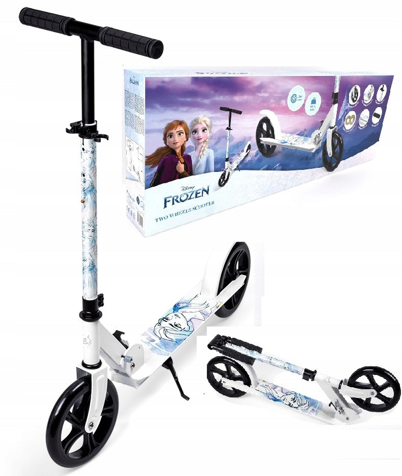 LARGE SCOOTER LAND OF ICE METAL FOLDING DISNEY FROZEN 200 MM TO 100 KG Brand Seven