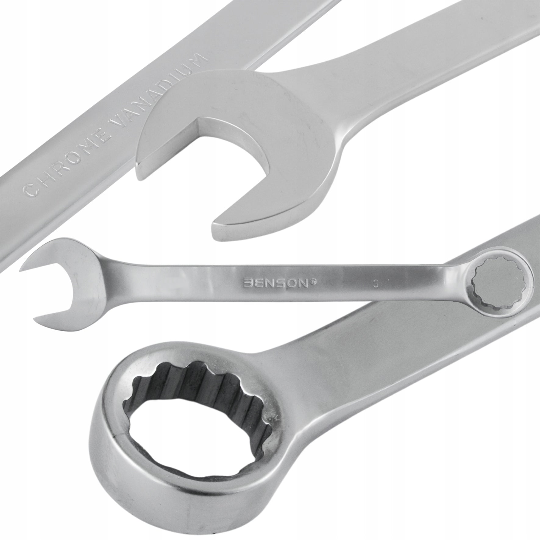 LARGE SET OF FLAT EYE WRENCHES 6-32MM 25EL MAT BENSON WEEK. Key type combination