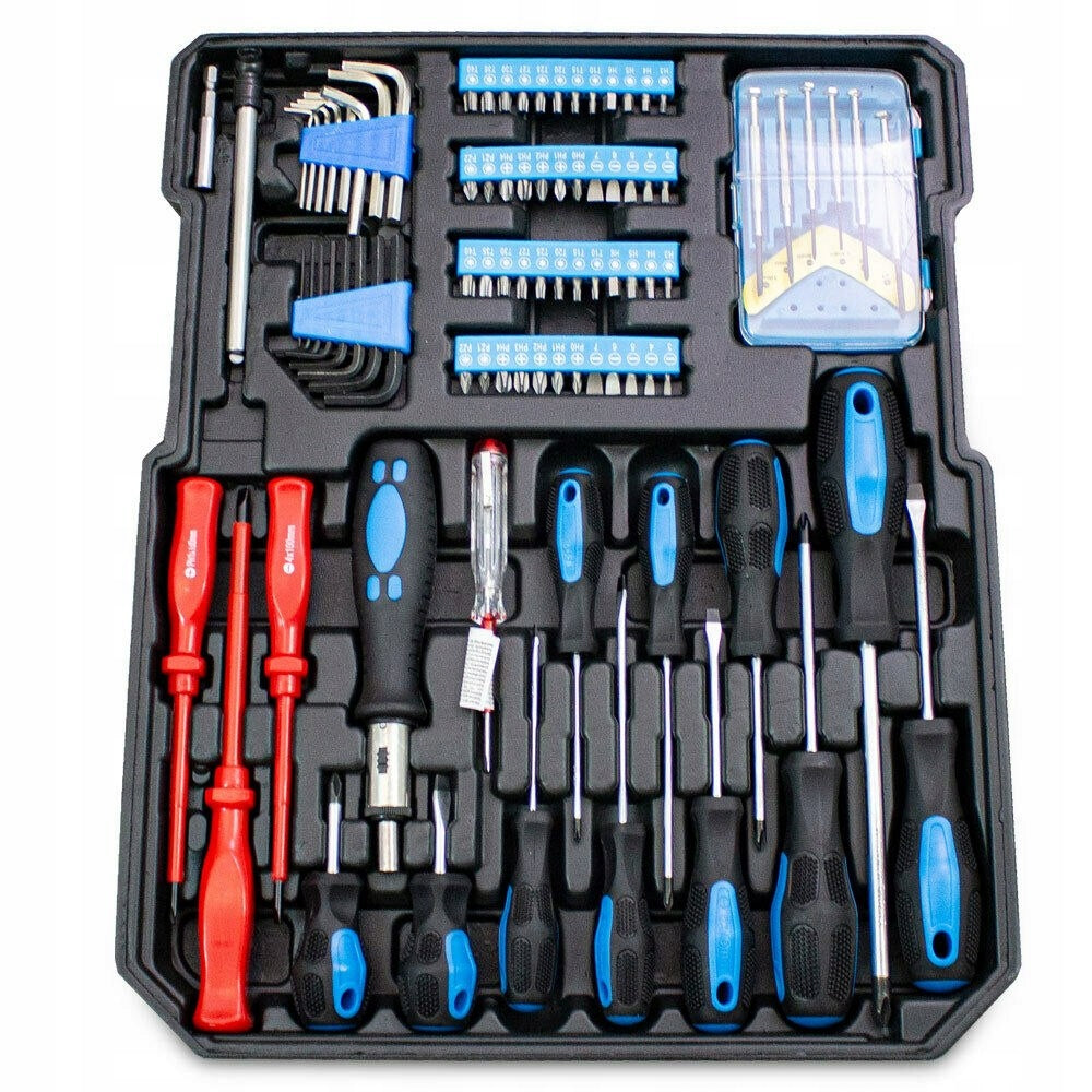 LARGE SET OF TOOLS 1300 ELEMENT. MOBILE SUITCASE Manufacturer code HD14490
