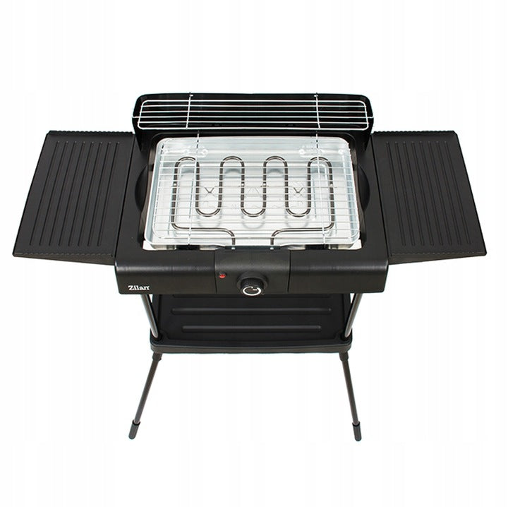 LARGE STANDING ELECTRIC GARDEN GRILL THERMOSTAT 2400IN 6IN1 XXL Model Stand Barbecue Grill