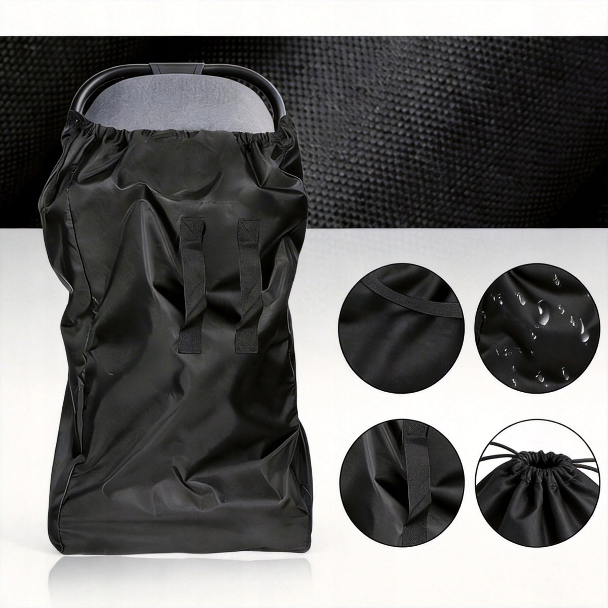 LARGE STROLLER COVER WATERPROOF FOR AIRPLANE PROTECTIVE, STRONG 127cm Brand no brand