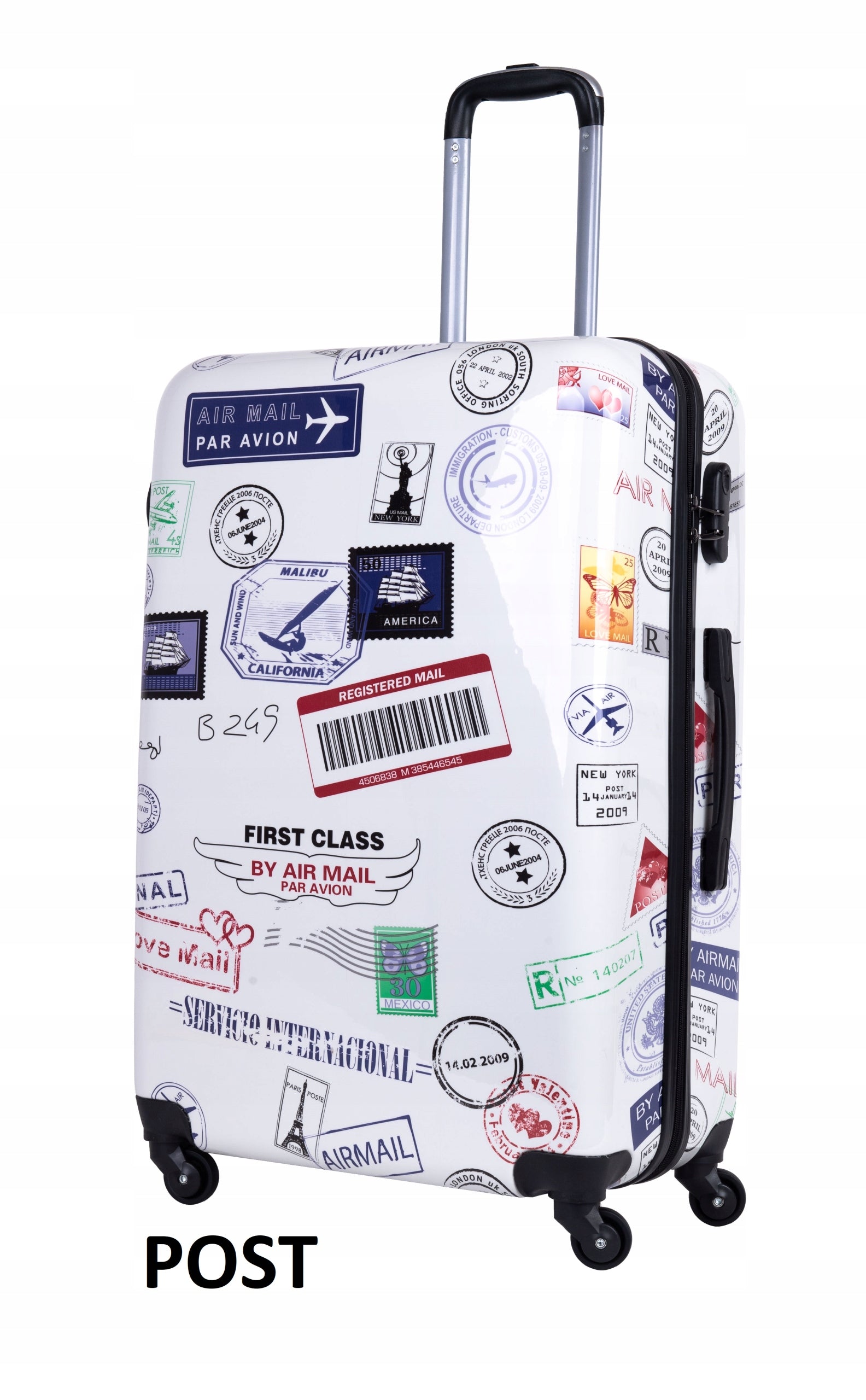 LARGE SUITCASE TRAVEL LUGGAGE POLYCARBON BAGIA 90L 4 WHEELS SUITCASE Manufacturer code BL02 PARIS L