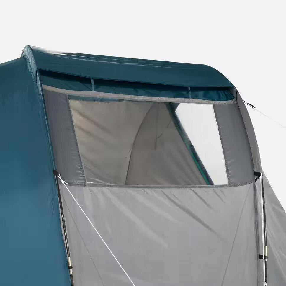 LARGE TENT 4 person XXL TOURIST BEDROOM VESTIBULE 3,9 m² FAMILY Color blue