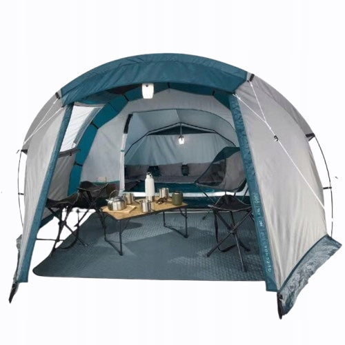 LARGE TENT 4 person XXL TOURIST BEDROOM VESTIBULE 3,9 m² FAMILY