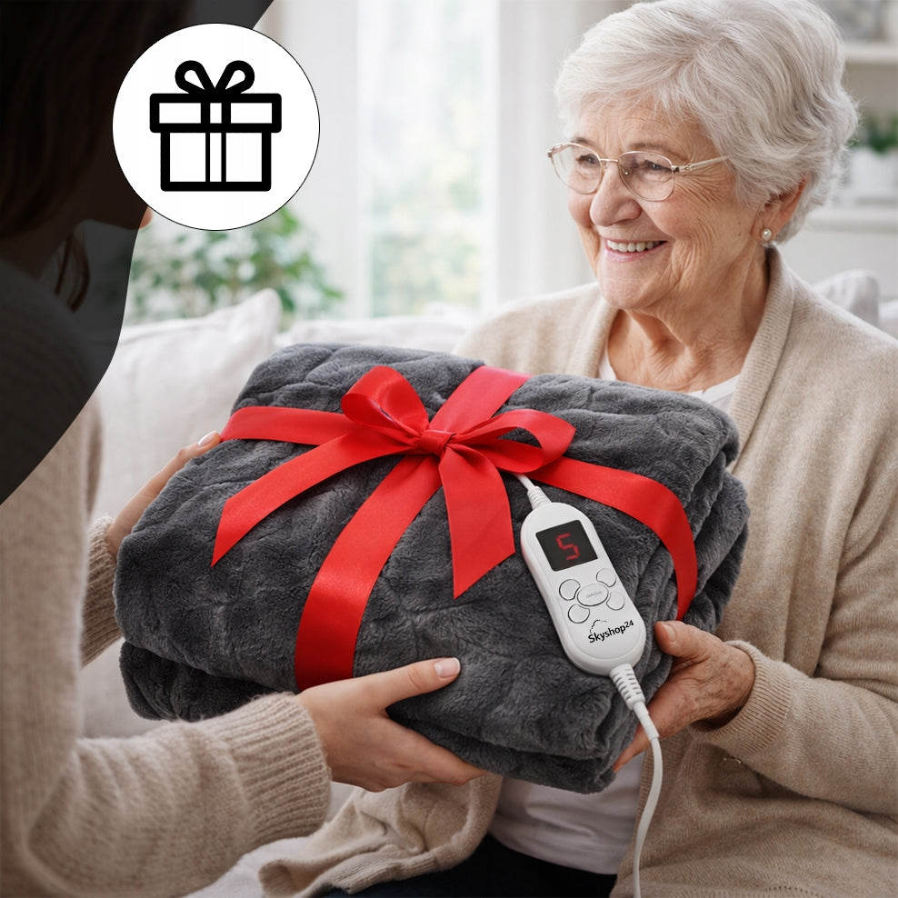 LARGE THICK PREMIUM ELECTRIC HEATING BLANKET DOUBLE 180X130 TIMER+ REMOTE CONTROL Manufacturer code KOCPL