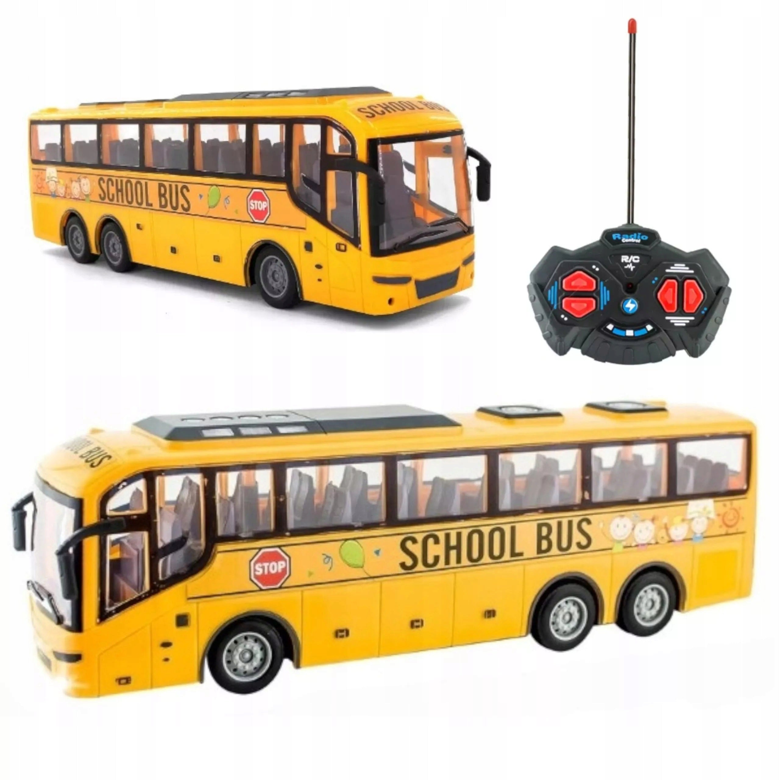LARGE TOURIST BUS REMOTE CONTROLLED QH866-1