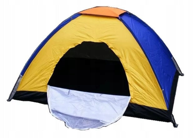 LARGE TOURIST TENT 3-PERSON IGLO 150x200 cm with mosquito net mix of colors EAN (GTIN) 5907458624800