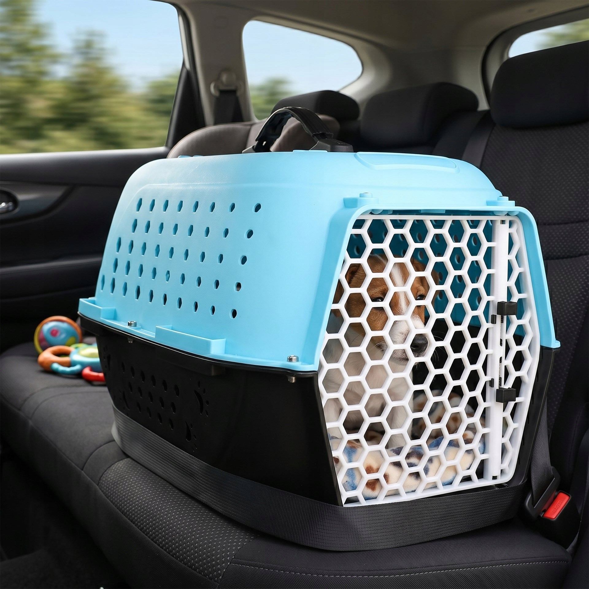 LARGE TRANSPORTER for cat rabbit animals PLAYPEN CAGE portable BOX Build type front or side opening