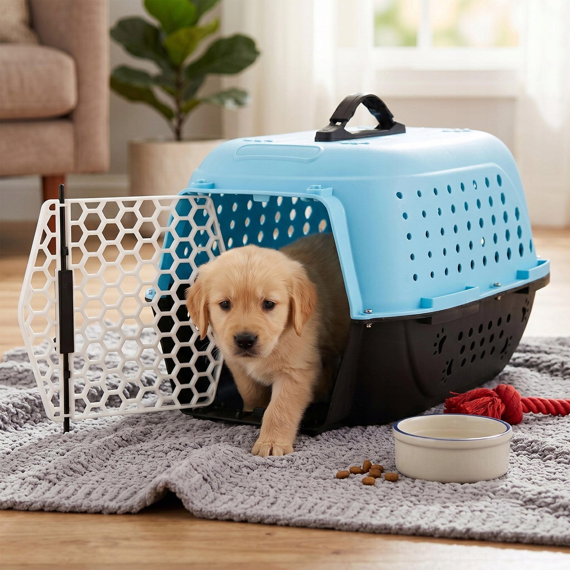 LARGE TRANSPORTER for cat rabbit animals PLAYPEN CAGE portable BOX Kind carrier