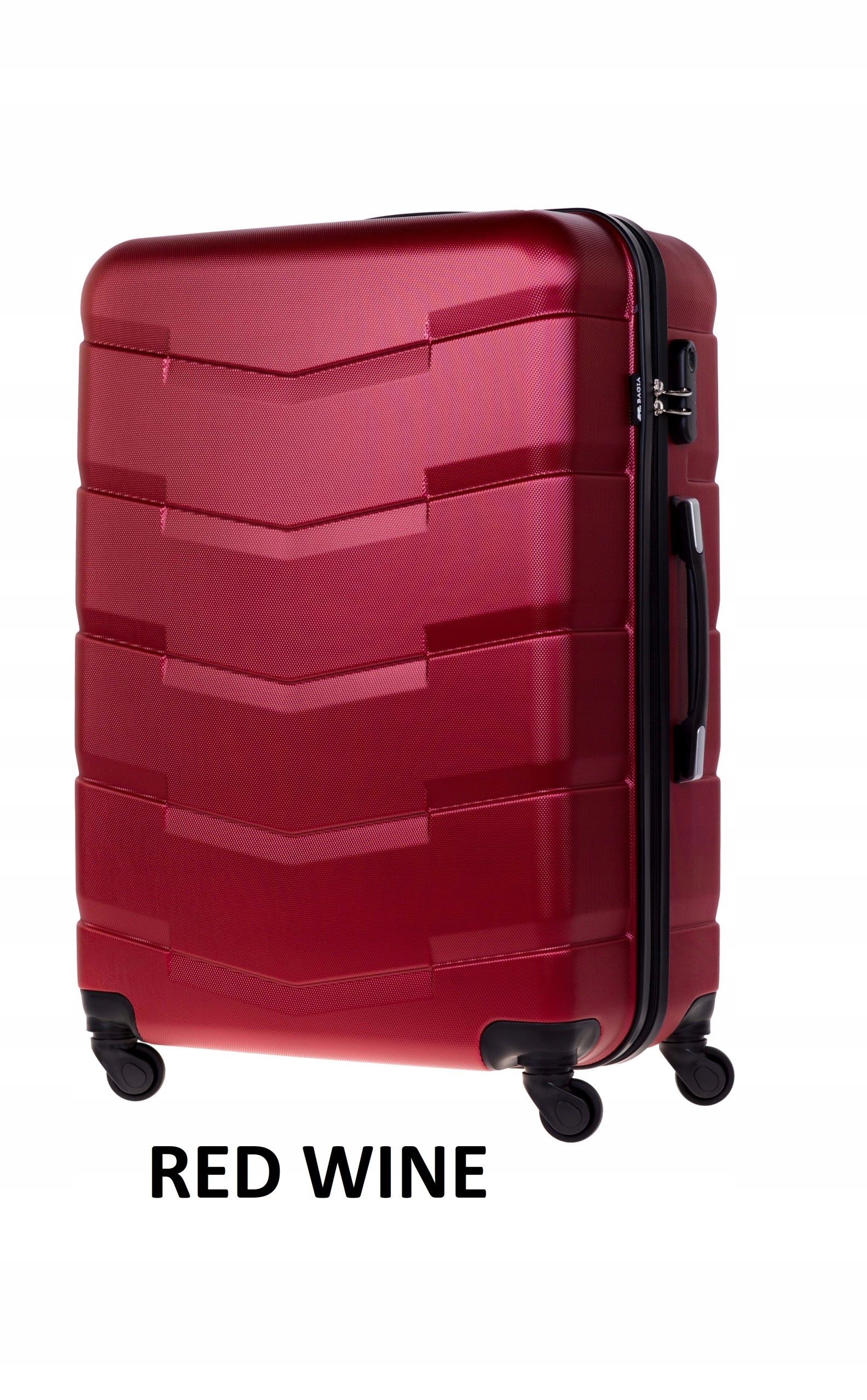LARGE TRAVEL SUITCASE LUGGAGE 90L 4 WHEELS BAGIA SUITCASES ABS BARCELONA COLORS Brand Bagia
