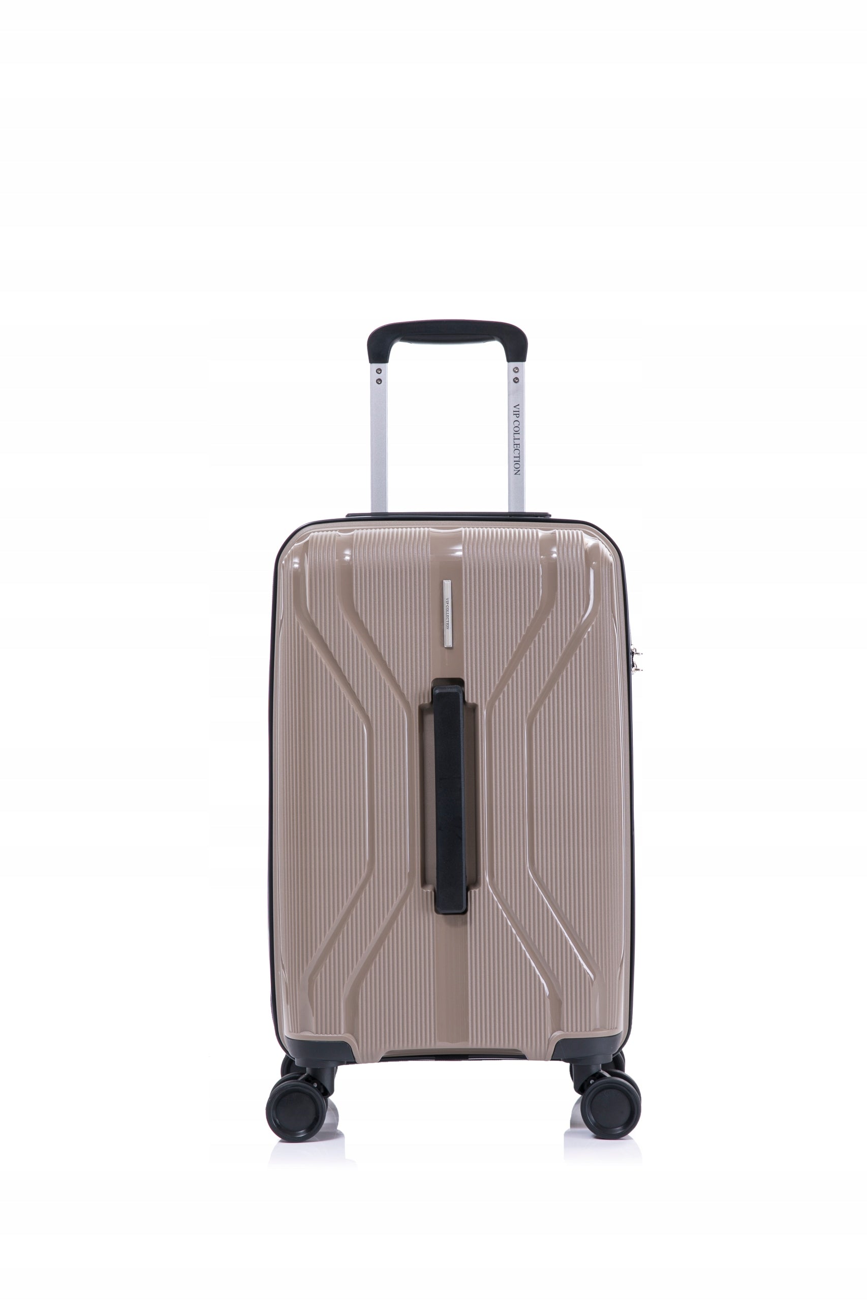 LARGE TRAVEL SUITCASE WITH WHEELS HARD XXL 29" LIGHT COFFEE POLYPROPYLENE Depth (shorter edge) 37 cm