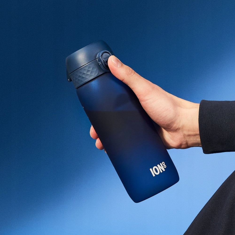 LARGE WATER BOTTLE NAVY BLUE -ATEST PZH- SPORT TRAINING - ION8 0,75 L 750 ml Volume 750 ml
