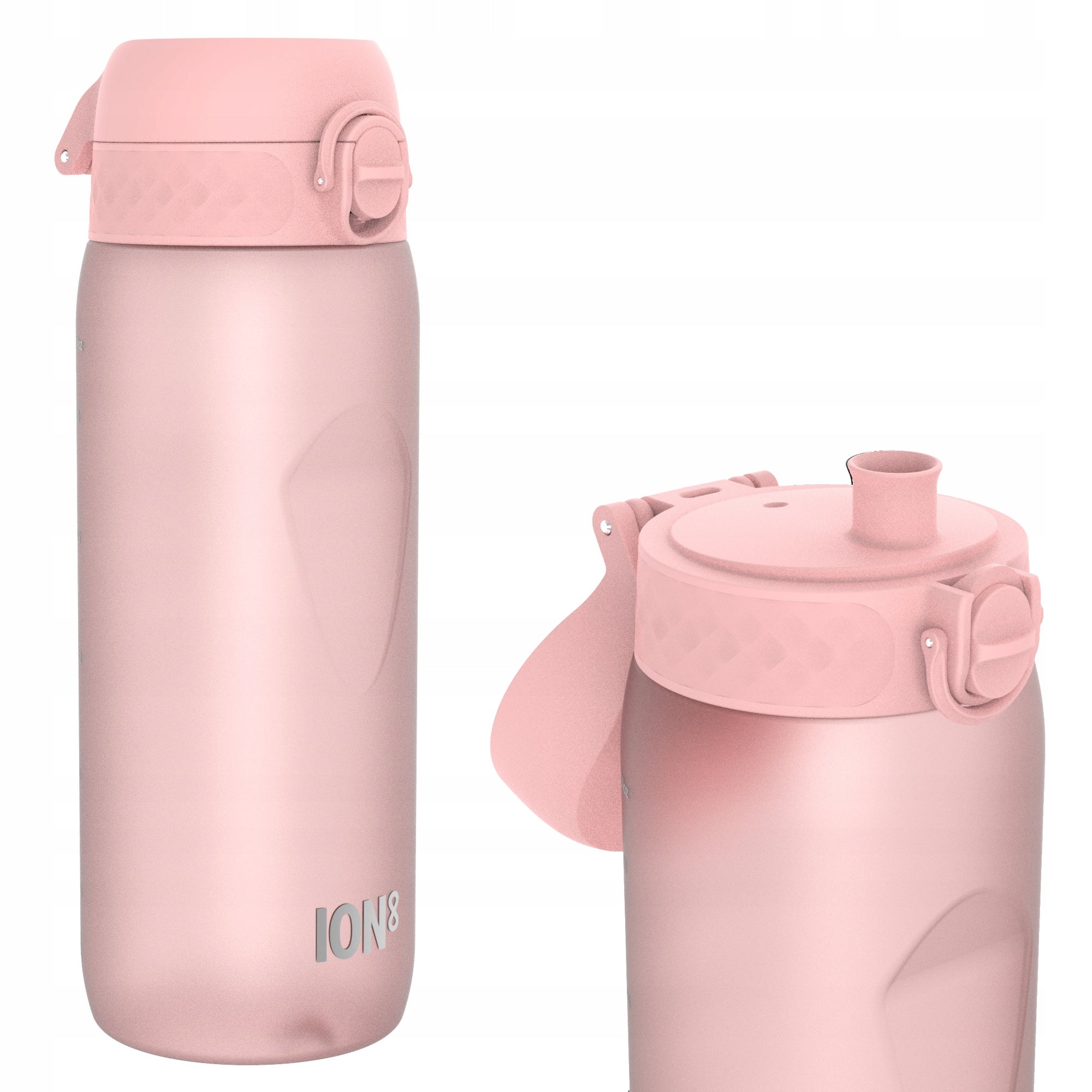 LARGE WATER BOTTLE - PZH- BPA FREE- ELEGANT PINK - ION8 0,75 L 750 ml