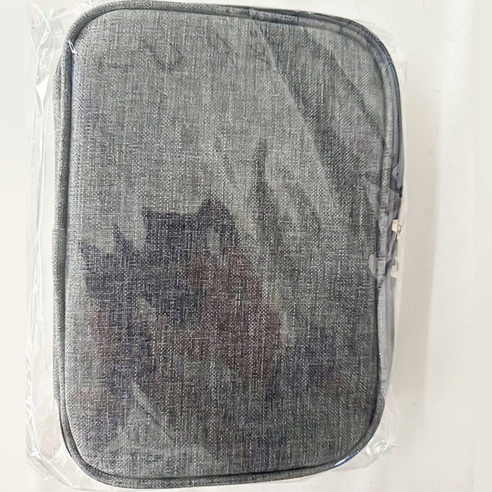 LARGE WATER-RESISTANT PENCIL CASE WITH ELASTIC HANDLES FOR 72 PENCILS Number of pieces 1 pcs
