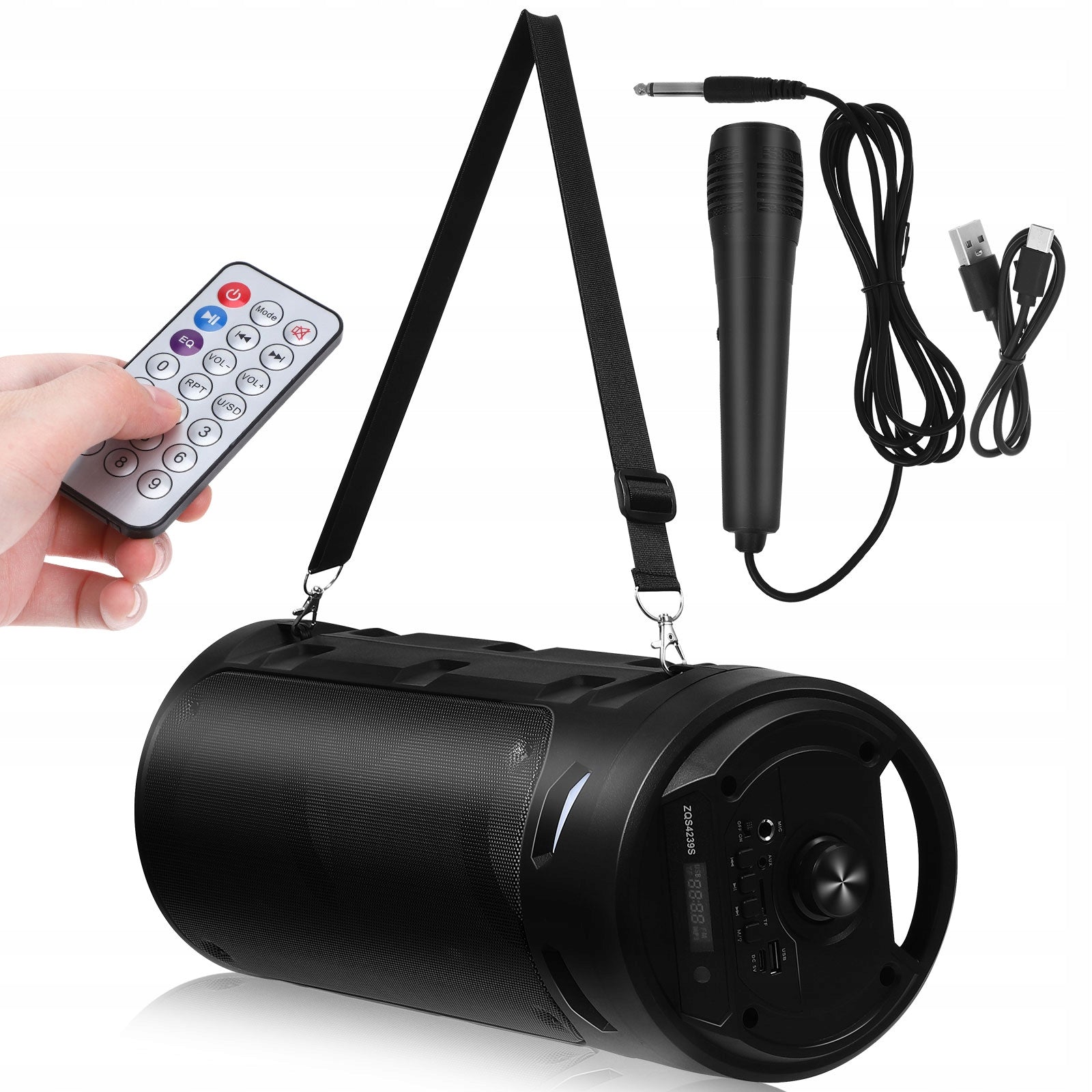 LARGE WIRELESS SPEAKER MOBILE KARAOKE SOUND SYSTEM Manufacturer code I75314H06K24K6L