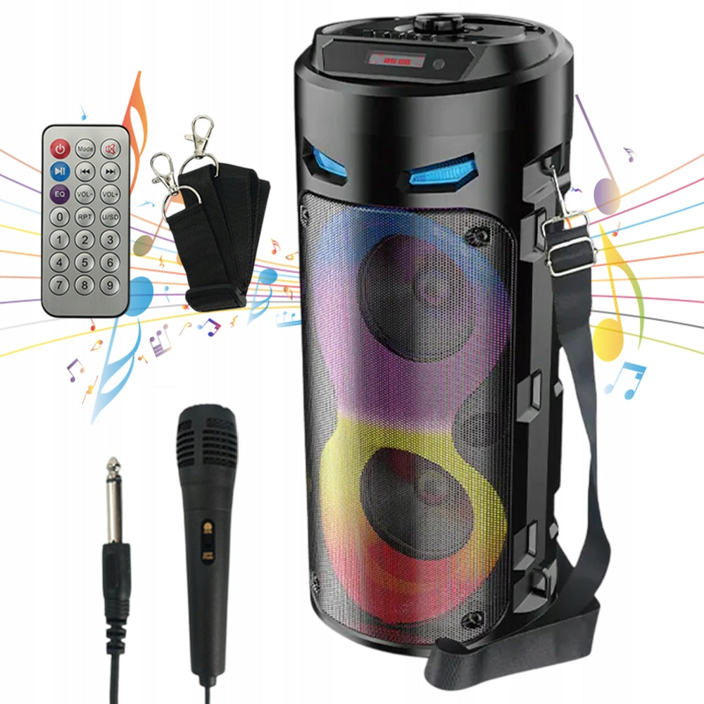 LARGE WIRELESS SPEAKER MOBILE KARAOKE SOUND SYSTEM