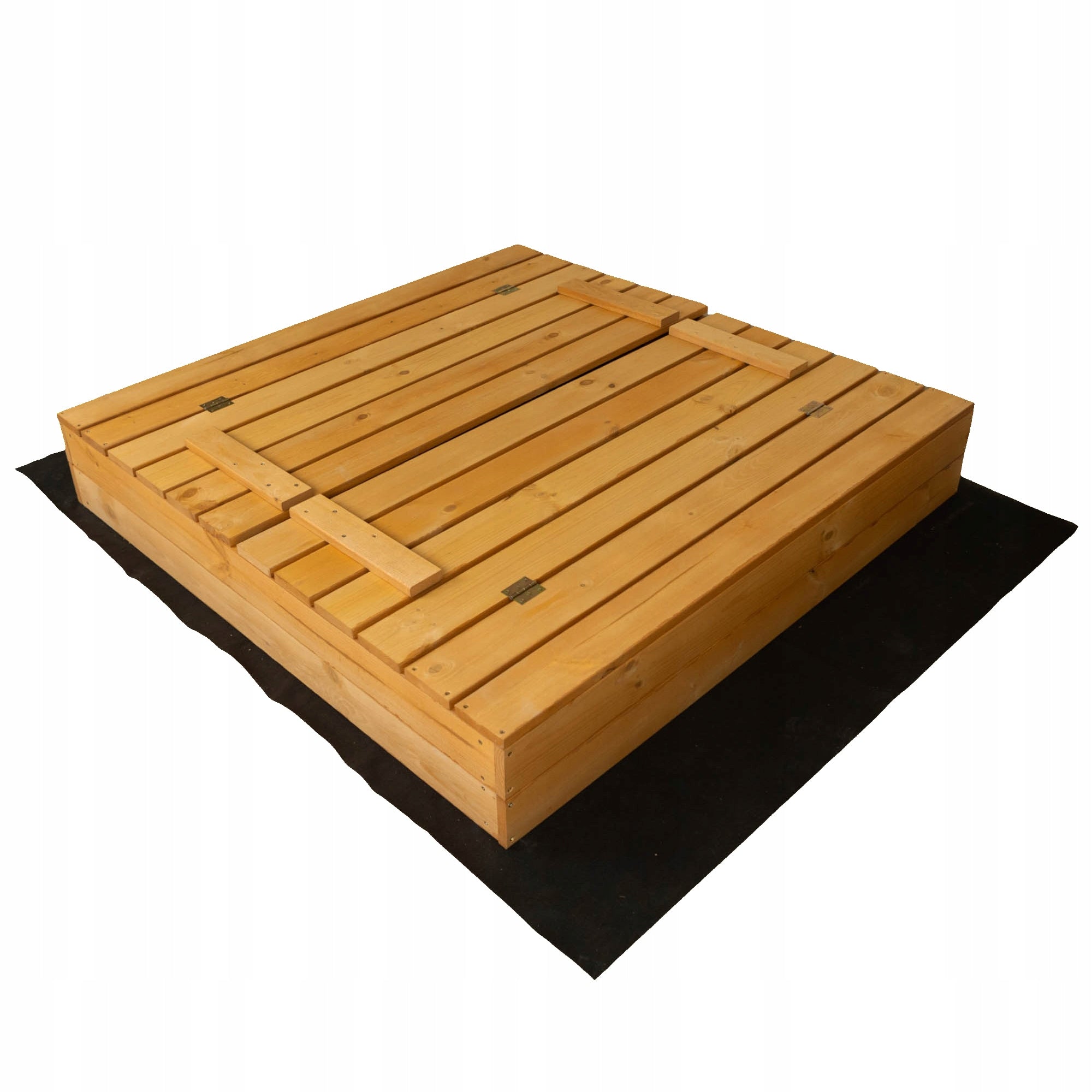 LARGE WOODEN SANDBOX CLOSED 120cm IMPREGNATED POLISH MANUFACTURER Kind wooden