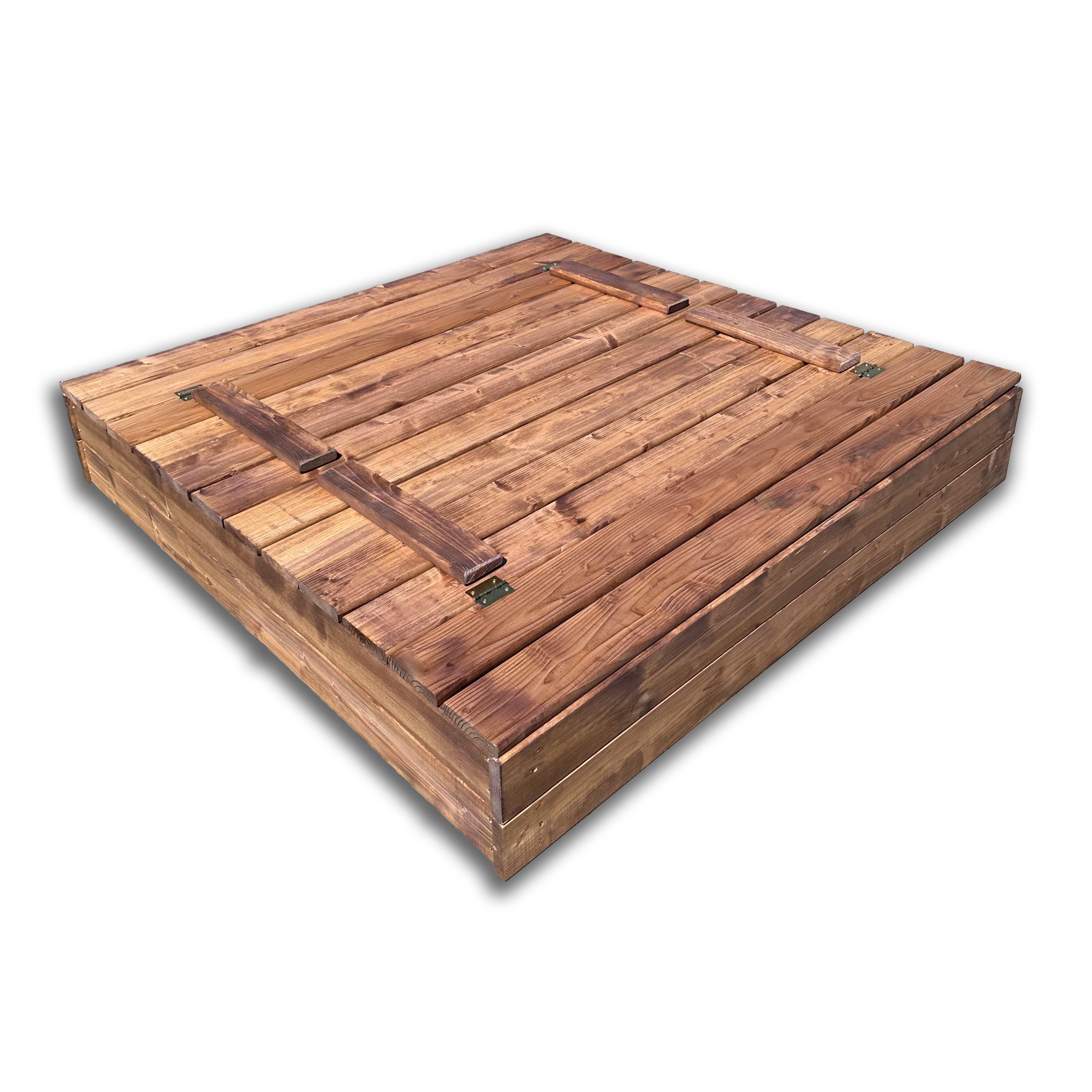 LARGE WOODEN SANDBOX IMPREGNATED PAINTED CLOSED 150x150CM PREMIUM Manufacturer code EX024