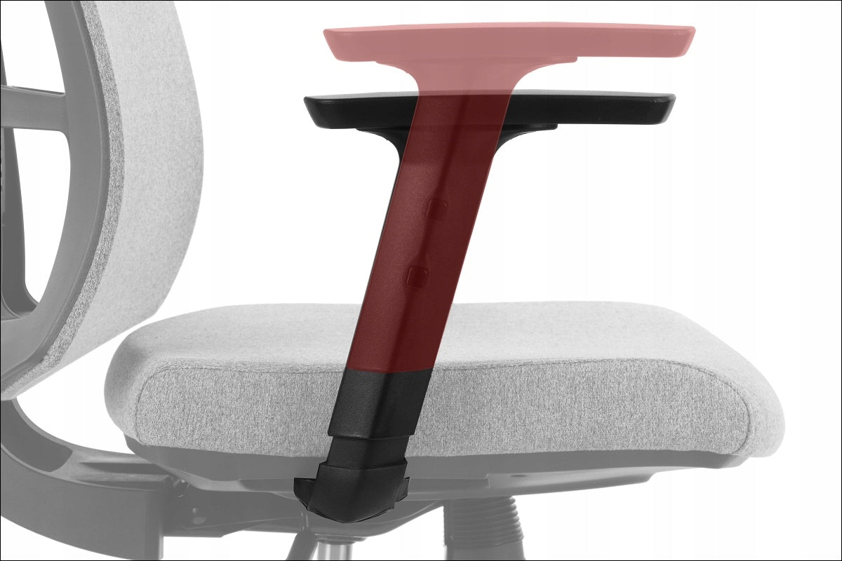 LARRY Swivel Chair Grey Office Mesh Ergonomic Fabric Chair Manufacturer code KM-LAR-36