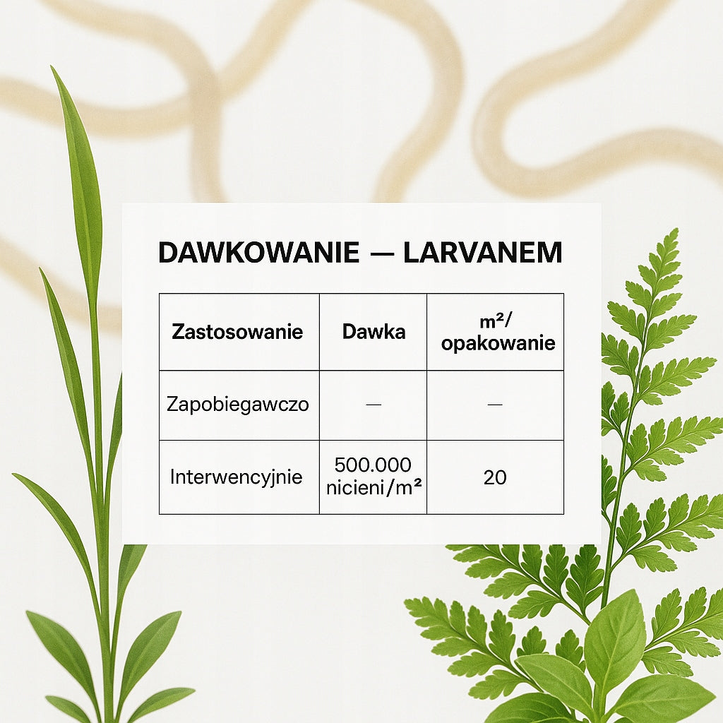 LARVANEM 50mln nematodes - Heterorhabditis bacteriophora 1 pack KOPPERT Manufacturer Koppert
