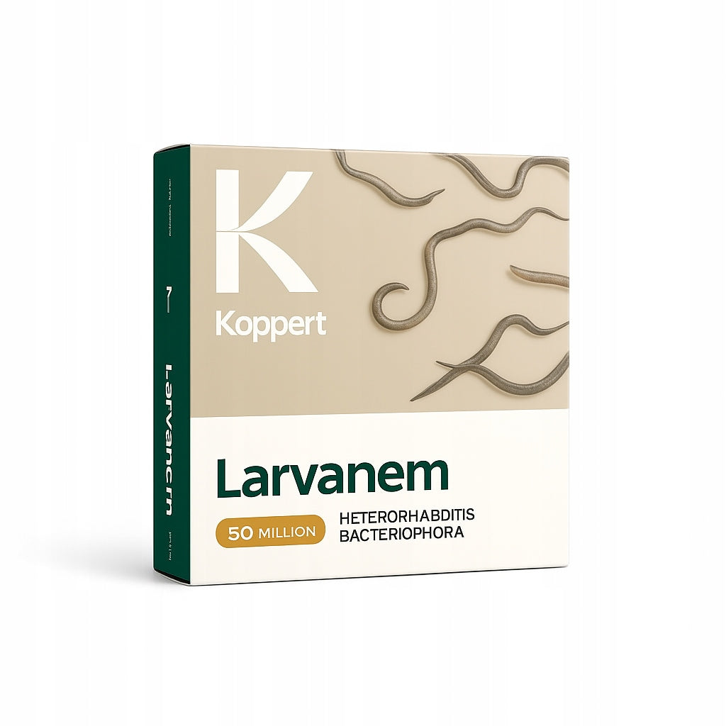 LARVANEM 50mln nematodes - Heterorhabditis bacteriophora 1 pack KOPPERT