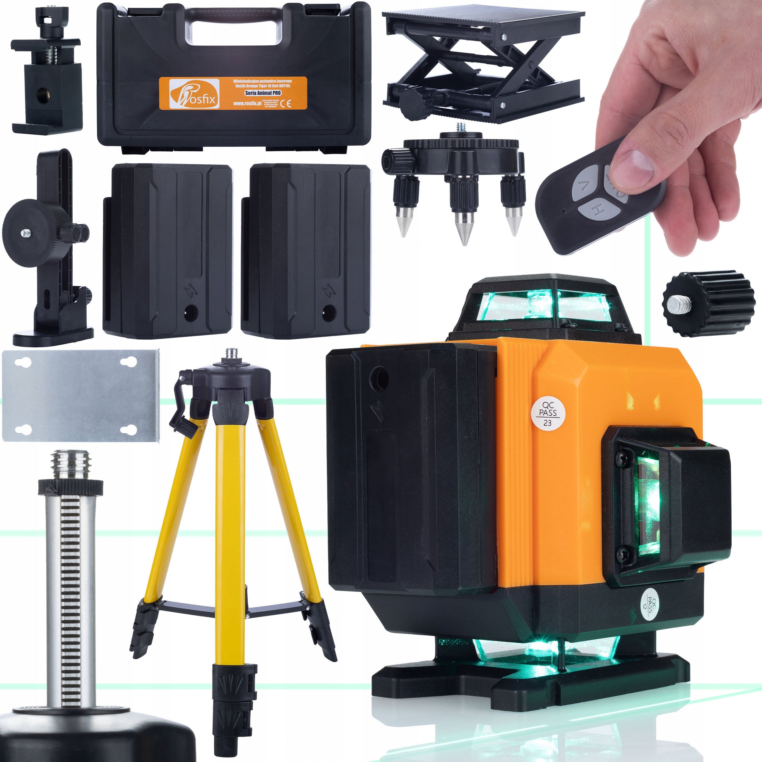 LASER CROSS LEVEL 360 16L + POLE STAND