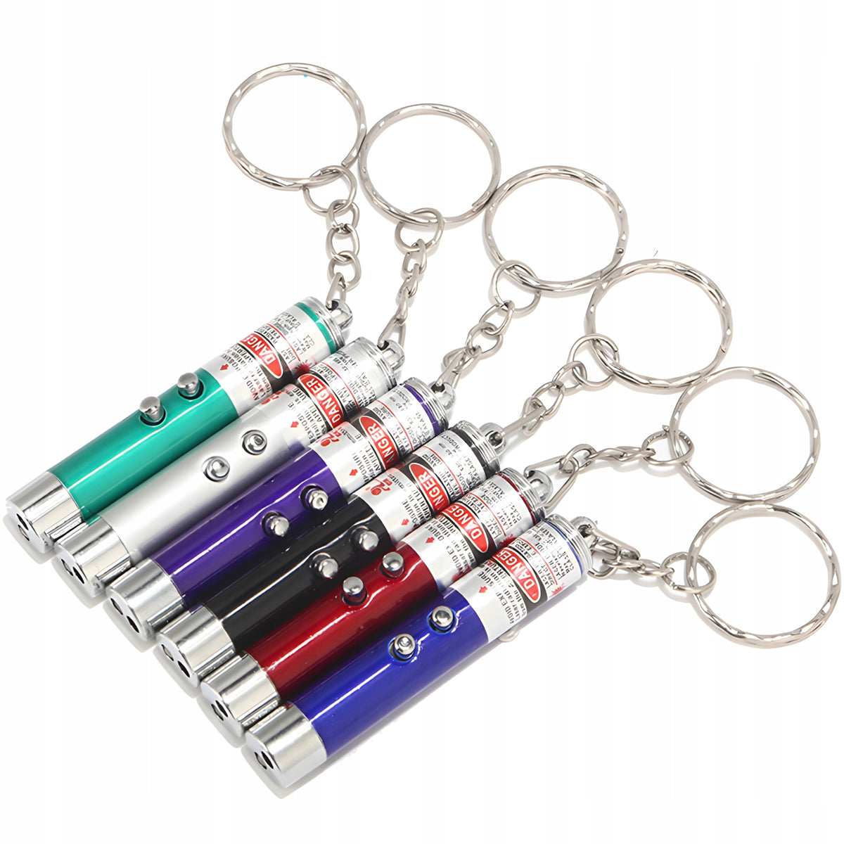 LASER INDICATOR KEYCHAIN FLASHLIGHT CAT TOY 2IN1 Brand no brand