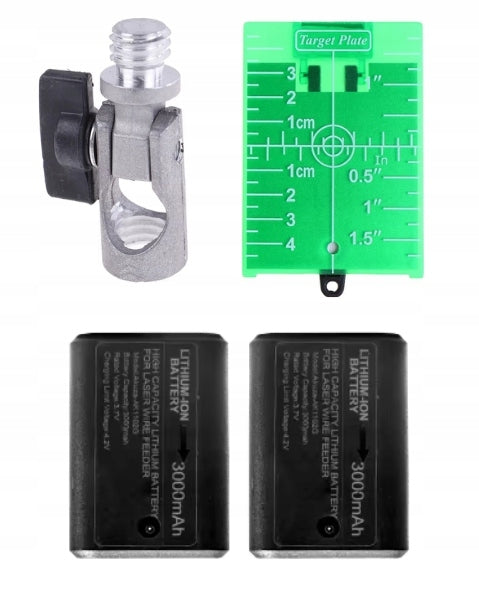 LASER LEVEL 16 LINES CROSS LASER + TRIPOD 150 CM +2AKU SET XXL Measurement accuracy (+/-) 0.2 mm